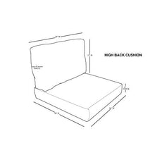 TK Classics Florence Cushions Patio Furniture Beige