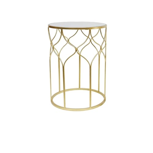 POLGDW Living Room Coffee Table Sofa Side Table Tops Decorative Countertops for Outdoor Gardens(S)