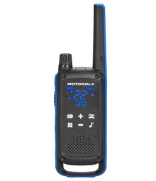 Motorola Solutions Talkabout T802 Portable FRS Two Way Radio 10 Pack Blue/Black