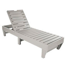 Highwood Professional Commercial Grade Pinehurst Chaise Lounge, Harbor Gray