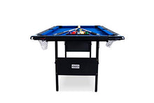 RACK Vega 6-Foot Folding Billiard/Pool Table Blue