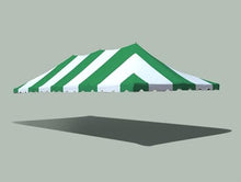 Party Tents Direct 20' x 40' Replacement Pole Tent Top, Green & White