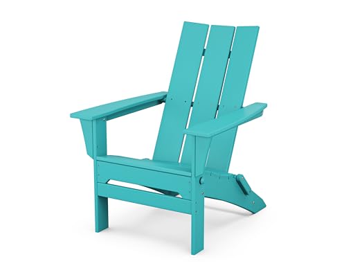 POLYWOOD Modern Folding Adirondack Chair
