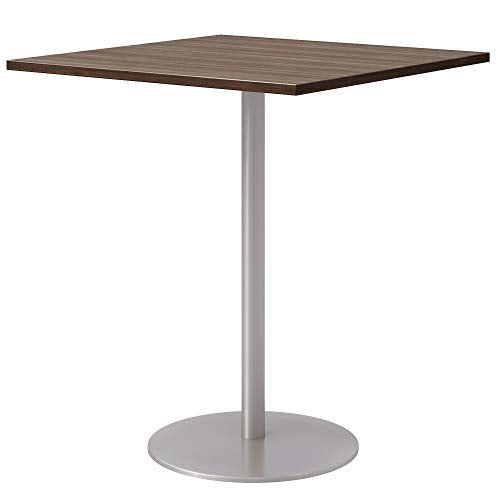 Olio Designs Pedestal Dining Table, 36" x 36", Studio Teak