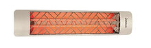 Eurofase EF40240S1 4000W 240V Electric Patio Heater, Stainless Steel