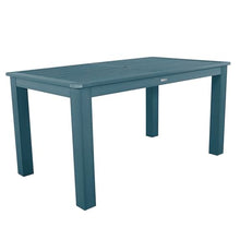 highwood Lehigh and Weatherly Rectangular Counter Height Dining Table, 42 x 72, Nantucket Blue