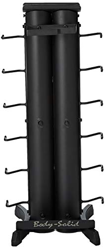 Body-Solid Vertical Gym Organizer - Compact Home Gym Storage Rack Multi