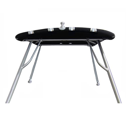 Krypt Towers WalkAround T Top Boat Tower with Adjustable Leg Width and Black Canopy