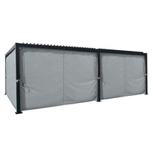 Kozyard 12' x 24' Pergola Privacy Curtain Sidewall with Hooks