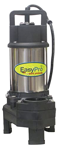 EasyPro TH150-3100 GPH 115v Stainless Steel TH Series Submersible Pump