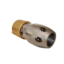 Rotating Water Nozzle for Rock Pagoda Systems - Hardened Stainless Steel with Diamond Composite, 3/4 Inch Female Thread