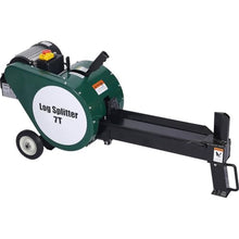 Electric Log Splitter 7 Ton, 2HP Copper-Wire Motor, Double Flywheel Design, 2-Second Cycle Time, Splits Logs Up to 18" × 14", Portable Low-Profile Wood Splitting Machine with Wheels & Handle