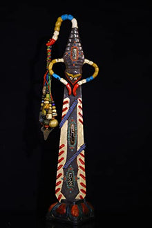 Generic Tibetan Temple Collection Dzi Beads Scorpion Sword Dorje Vajra Phurpa Magic Weapon