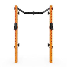 PRx Performance Profile PRO 73" Folding Squat Rack Wall Mounted Home Gym System Black