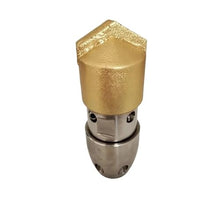 High Pressure Rotating Nozzle, Diamond Point Wear and Durable Dredge Sewer Pipe Drill Brick Cement Oil Cleaning(3l8 Female 60L)