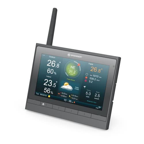 Bresser Additional/replacement base station for 7003510 MeteoChamp weather centre with different display modes