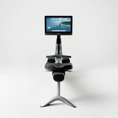 Hydrow Rowing Machine with Immersive 22" HD Rotating Screen Black/Silver