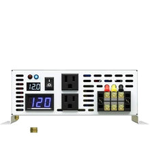 Pure Sine Wave Inverter Power 1500W 12V to 230V Solar Inverter Power Supply Converter 24V/36V/48V DC to 110V/120V/220V/240V AC(24V,110V,USA)