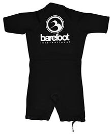 Fly High Barefoot Intl Short Sleeve Wetsuit Black with White Logo Large