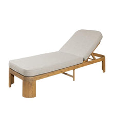 Christopher Knight Home Tidi Acacia Wood Chaise Lounge Chair Outdoor Set of 2, Poolside Sun Lounger Recliner, Patio Outdoor Chaise Lounge with Cushions, Adjustable Single Lounge Sofa, Teak+Beige
