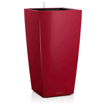 Lechuza 18193 Cubico 40 Self-Watering Planter, Scarlet Red High Gloss