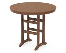 POLYWOOD® La Casa Café 5-Piece Side Chair Bar Dining Set in Teak