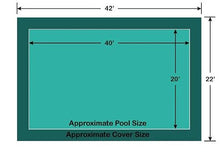 20' x 40' Rectangle Meyco Lite On-Ground Pool Safety Cover