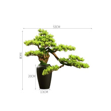 YXIANG56Q Fake Plants Floor Artificial Bonsai Tree Hotel Clubhouse Entrance Decoration Fake Plants Potted Plants Bonsai Tree