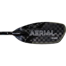 AQUA BOUND Carbon Versa-Lok Bent Shaft Kayak Paddle 4-Piece 200-205cm Black