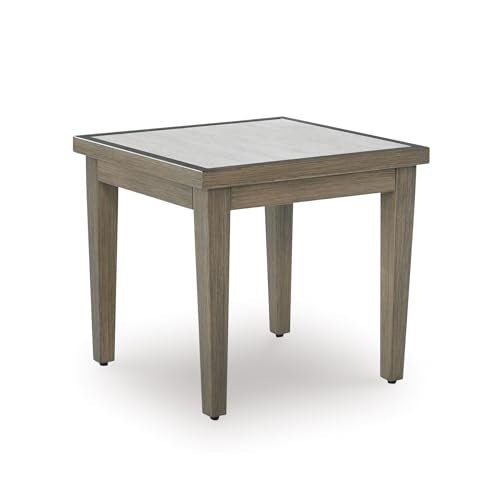 Signature Design by Ashley Outdoor Patio Side and End Table, Large