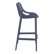 Compamia Air Patio Bar Stool in Dark Gray (Set of 2)