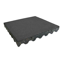 Rubber-Cal Eco-Safety Interlocking Playground Tiles 79.2 Sq.Ft. Pack Coal
