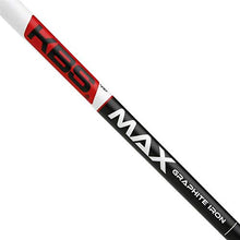 KBS MAX Graphite Iron Golf Shafts 3-PW, Set of 8 Shafts by KBS