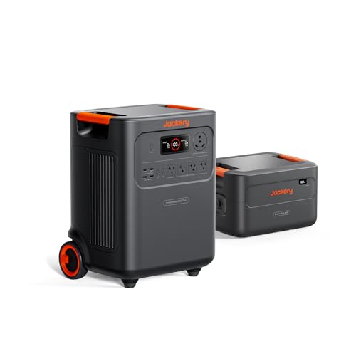 Jackery HomePower 3600 Plus and Extra Battery, 7168Wh, 3600W AC Output