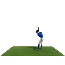 All Turf Mats Pro-Ball Synthetic Turf Baseball/Softball Hitting Mat - 6ft x 12ft