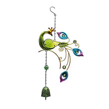 1pcs Garden Wind Chimes Window Balcony Yard Home Wall Hanging Bells Ornament Decoration (Color : E) (D)