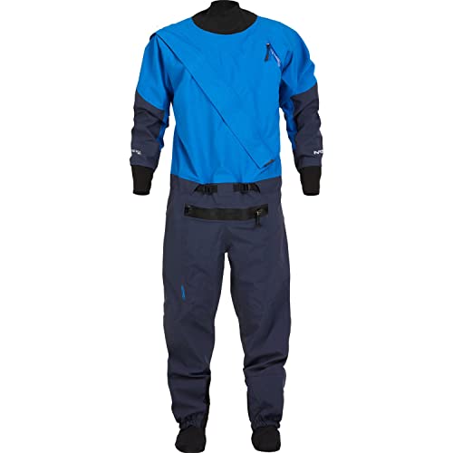 NRS Men's Nomad Gore-TEX Pro Semi-Dry Suit Blue