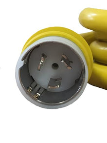 Amp Up Marine Shore Power Cable 125/250 Volt 50 Amp 100' Yellow