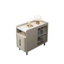NRFJFOP Sofa Side Cabinet Light Luxury Living Room Moving A Few Storage Tea Table Homestay Hotel