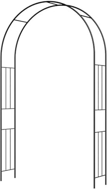 Metal Garden Arch Wedding Arch, Iron Arbor for Climbing Plants, Roses Vines, Outdoor Pergola for Backyard Decoration(3m/9.8ft)