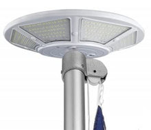 Telepole Manufacturing Inc 7000-T8 Aluminum 28' Sectional Flagpole with 440 LED Solar Light Silver