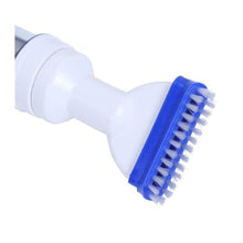 Pool Vacuum, Pool Vacuum Cleaner Electric Battery Powered Hot Spring Fountain Brush Manual Cleaning for Floor Wall Passage for Floor/Wall