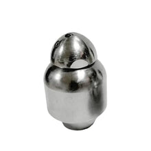 Arionyx Stainless Steel 2inch High Pressure Sewer Rotary Nozzle Blockage Drainage Cleaning Plate Cutting Drainage Cleaning Nozzle(G1l4 60L 1500bar)