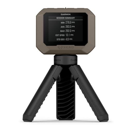 Certified Brands Garmin Xero C1 PRO Chronograph for Ballistic Projectiles with Tripod and Gift Bundle