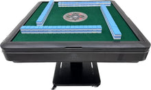 usamahjongtable USA MJ Table 40mm Folding Automatic Mahjong Table with Wheels Drawers Green