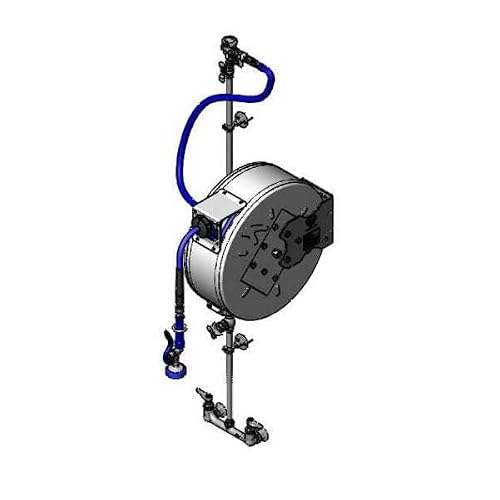 T&S Brass, B-7142-C01XS1E, Hose Reel Assembly, 3/8" x 50' Enclosed