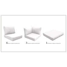 TK Classics Cushions BARBADOS-12b Patio Furniture Sail White