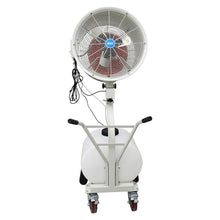 THUXEON 110V Industrial Spray Electric Fan 550W Industrial Misting Cooling Spray Fan, Portable Oscillating Misting Blower 60L Tank, 19776CFM, Cools, Humidifies, Purifies the Air for Workshop, Factory