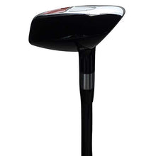 Majek Men's Left Handed Golf Hybrid Complete Set Black