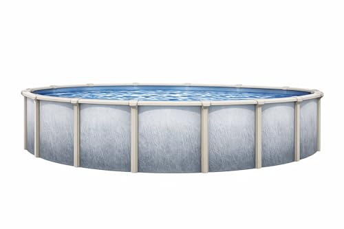 Lake Effect Pools 'Bermuda' 27 ft Round Above Ground Swimming Pool